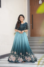 Load image into Gallery viewer, Vidhi Faux Blooming Gown | Shoppers Trend
