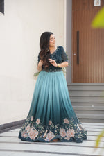 Load image into Gallery viewer, Vidhi Faux Blooming Gown | Shoppers Trend
