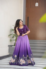 Load image into Gallery viewer, Vidhi Faux Blooming Gown | Shoppers Trend
