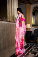 Load image into Gallery viewer, Tapti Satin Silk Saree | Shoppers Trend

