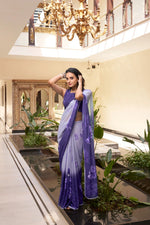 Load image into Gallery viewer, Mishra Weightless Marbal Saree | Shoppers Trend
