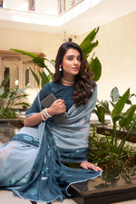 Load image into Gallery viewer, Mishra Weightless Marbal Saree | Shoppers Trend

