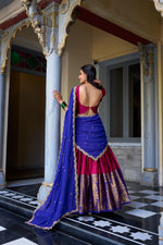 Load image into Gallery viewer, Khushbu Narayan Pattu Dhavani Set / Langa Davani / Half Sarees | Shoppers Trend
