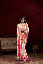 Load image into Gallery viewer, Ganga Satin Silk Saree | Shoppers Trend
