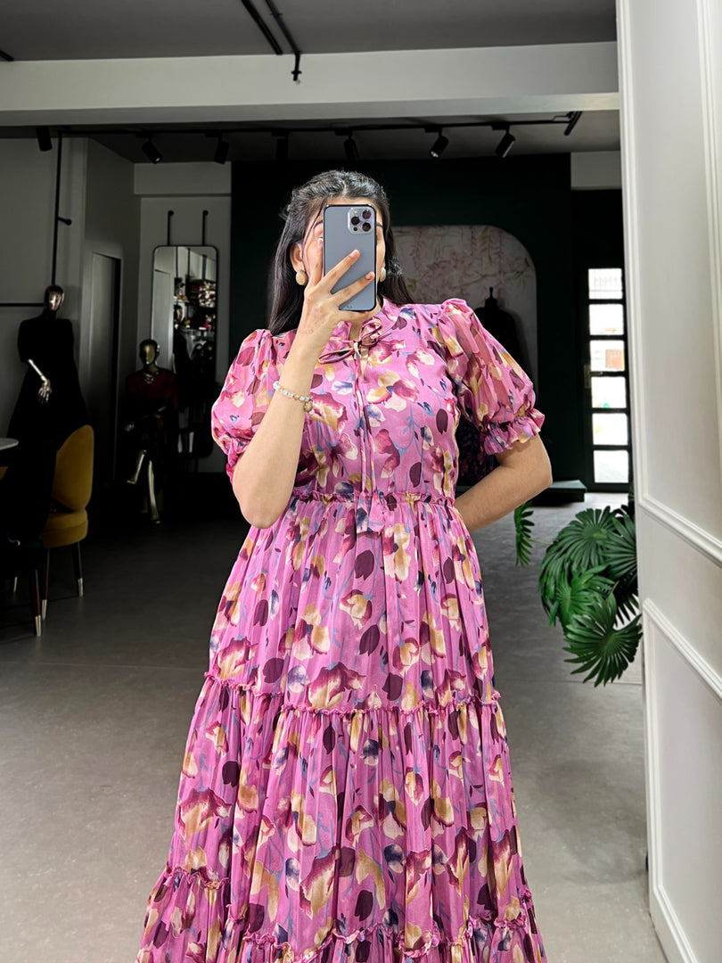 Tinu Tabby Silk Dress | Shoppers Trend