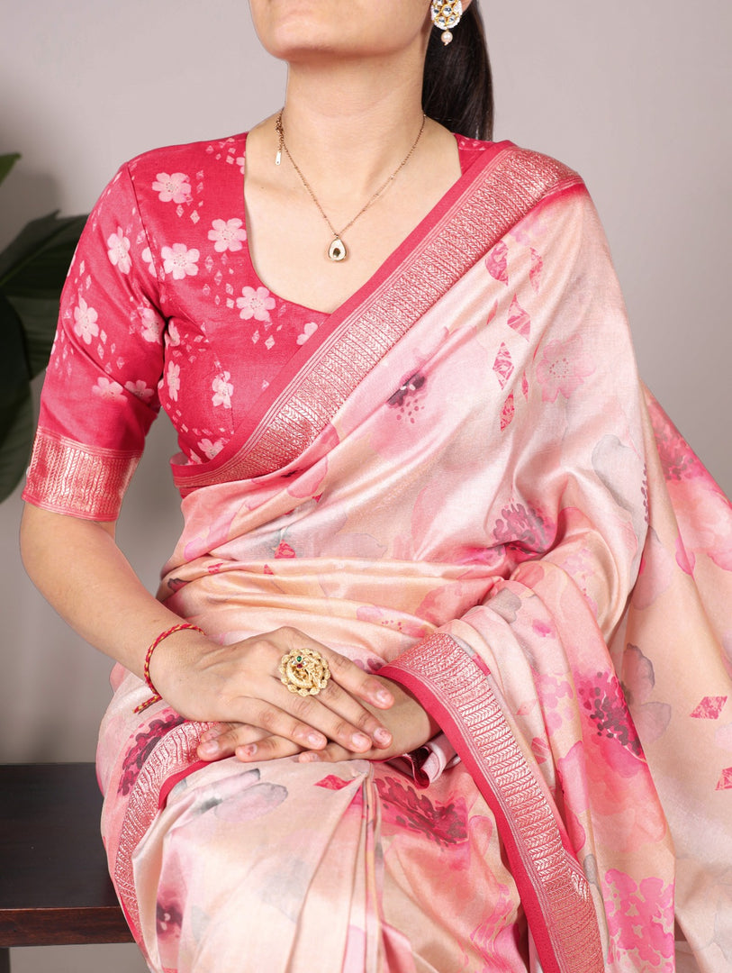 Jaya Tussar Silk Saree | Shoppers Trend