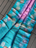 Load image into Gallery viewer, Classic pink tone saree in lightweight silk fabric , Pink silk saree perfect for casual and festive looks , Soft pastel pink saree in crafted silk under budget , Latest pink silk saree design – elegant and affordable .
