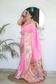 Radhi Soft Pethani Silk Saree | Shoppers Trend