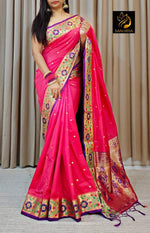 Load image into Gallery viewer, Soft Silk Saree Tradition Of Karnataka , Andhra Pradesh, and Assam . Mainly Manufacturing Of This Type Of Soft Silk Saree Of Under 1499 
