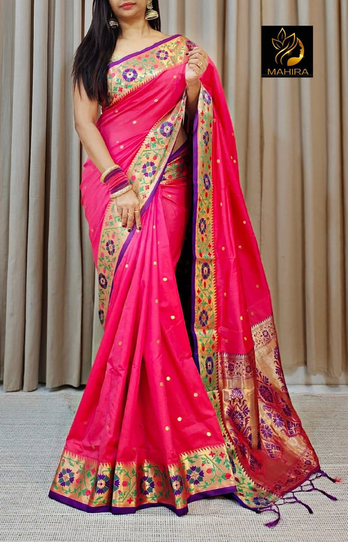 Soft Silk Saree Tradition Of Karnataka , Andhra Pradesh, and Assam . Mainly Manufacturing Of This Type Of Soft Silk Saree Of Under 1499 