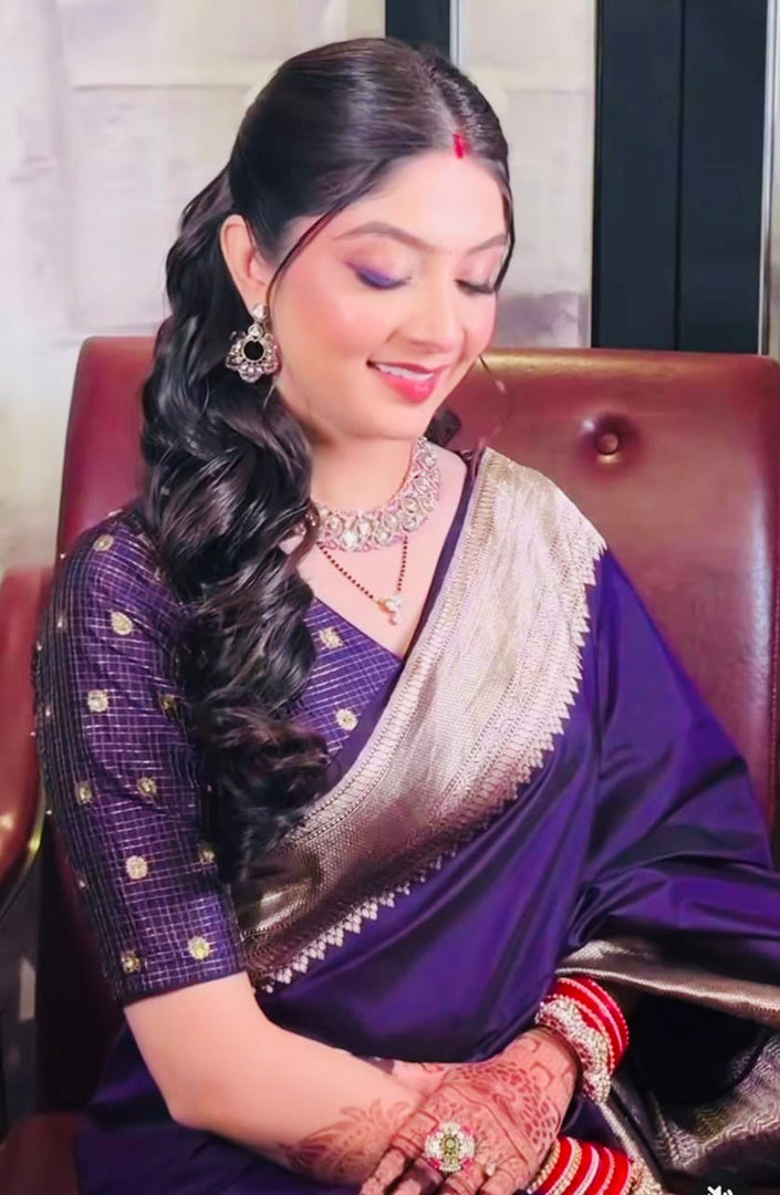 Renuka Soft Silk Saree | Shoppers Trend