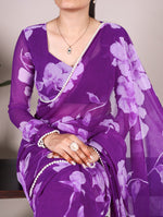 Load image into Gallery viewer, Radhika Chiffon Saree | Shoppers Trend
