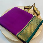 Load image into Gallery viewer, Buy Luxurious Purple Silk Saree Online , Festive Wear Purple Banarasi Saree , Elegant Purple Zari Weaving Saree for Weddings , Shop Traditional Purple Georgette Saree , Designer Purple Mysore Silk Saree for Parties . 
