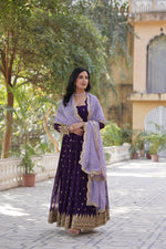 Load image into Gallery viewer, Priyanka Faux Blooming Anarkali | Shoppers Trend

