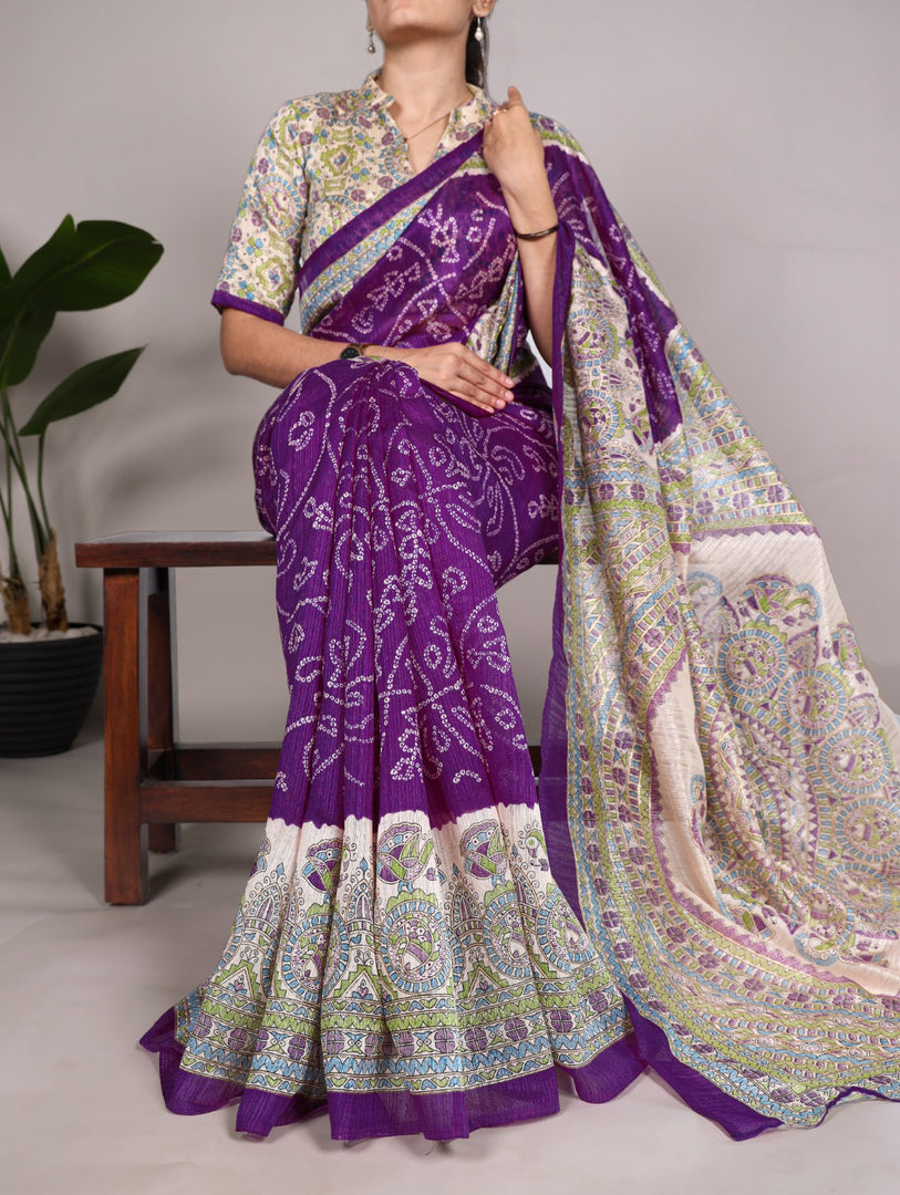 Buy Royal Purple Saree with Zari Work , Festive Wear Purple Silk Saree Online , Designer Purple Saree for Weddings, Traditional Purple Banarasi Saree for Women , Shop Trendy Purple Georgette Saree . 