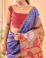 Load image into Gallery viewer, Tapti Pure Paithani Silk Saree | Shoppers Trend
