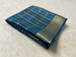 Load image into Gallery viewer, Luxurious Mysore Silk Saree with intricate Zari Weaving. 6.3m length, includes matching blouse. Machine washable. Model displays zari work .

