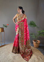 Load image into Gallery viewer, Maitri Paithani Saree | Shoppers Trend
