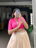 Load image into Gallery viewer, Ridhhi Cotton Silk Dhavani  / Langa Davani | Shoppers Trend
