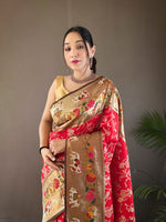 Load image into Gallery viewer, Maitri Paithani Saree | Shoppers Trend

