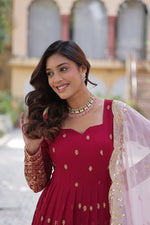 Load image into Gallery viewer, Ishita Faux Blooming Anarkali | Shoppers Trend
