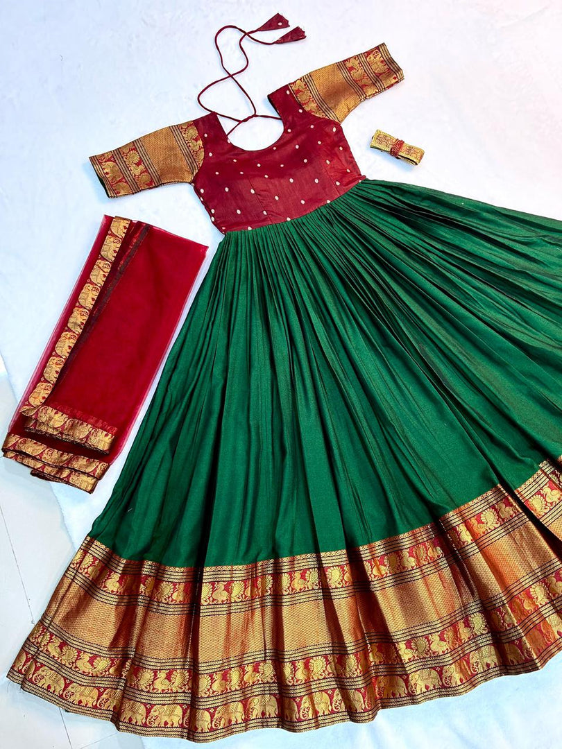 SKY TO THE FOREST (ANARKALI) - Premium Anarkali from shoppers trend - Just Rs. 1099! Shop now at shoppers trend