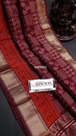 Load image into Gallery viewer, Pure Wine soft silk sarees with price and online shopping price under 1000 . This Fabric Soft Silk Saree With Silver Zari Weaving Saree . This pure soft silk saree price under 1000. 
