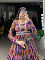 Load image into Gallery viewer, Latina Georgette Gown | Shoppers Trend
