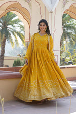 Load image into Gallery viewer, Urvisha Faux Georgette Anarkali | Shoppers Trend
