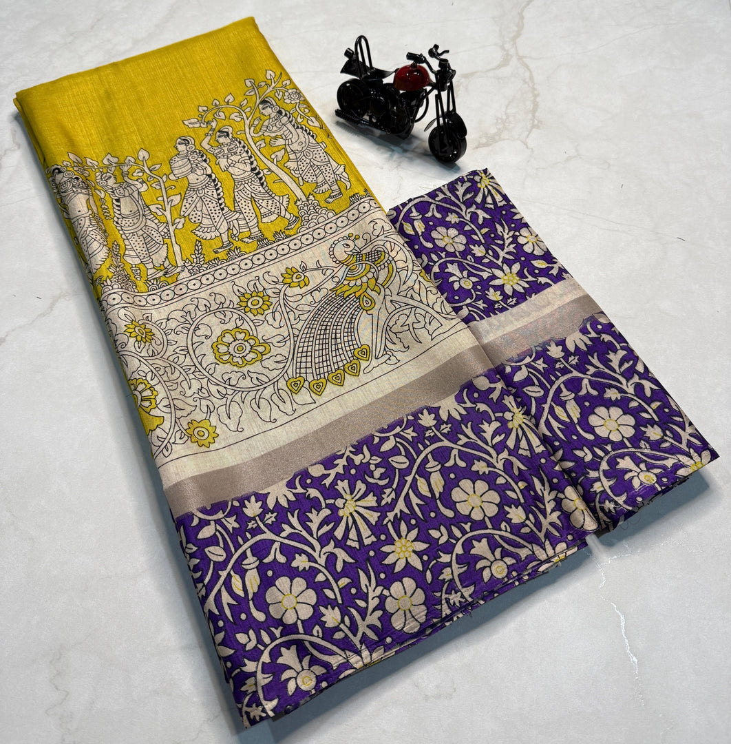 Nimisha Mul Mul Cotton Saree | Shoppers Trend