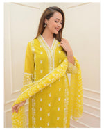 Load image into Gallery viewer, Rutvi Pure Organza Kurti  | Shoppers Trend
