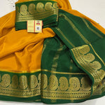 Load image into Gallery viewer, Elevate your ethnic wardrobe with our exquisite Sapana Semi-Mysore Silk Saree. Crafted from premium Semi-Mysore Silk, this 6.3-meter saree features intricate zari weaving that highlights traditional artisanship while adding a touch of elegance to your ensemble.
